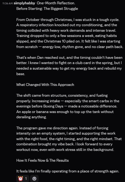 John testimonial